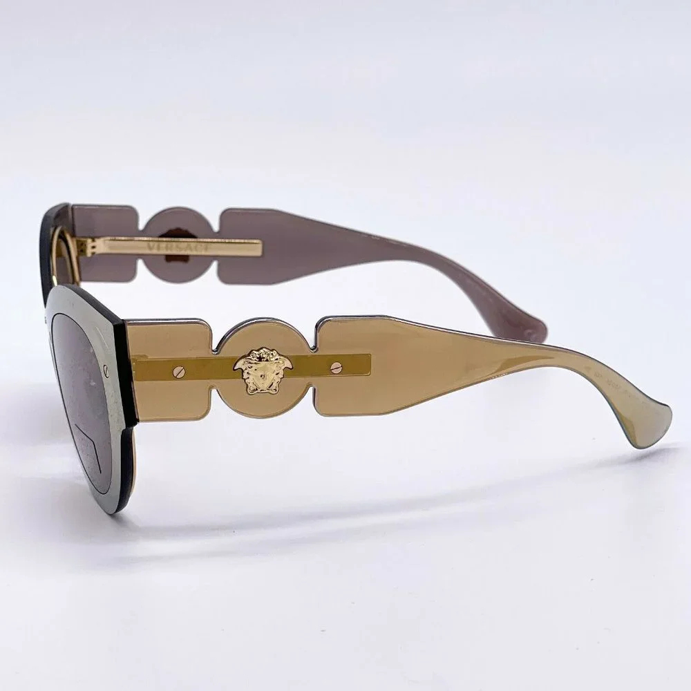 Sale! New Versace Gold Cat Eye Sunglasses - Picture 5 of 8